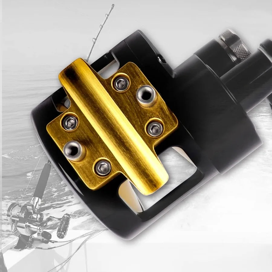 Trolling Fishing Reel Boat Fishing Aluminum Alloy Max Drag 55Lbs