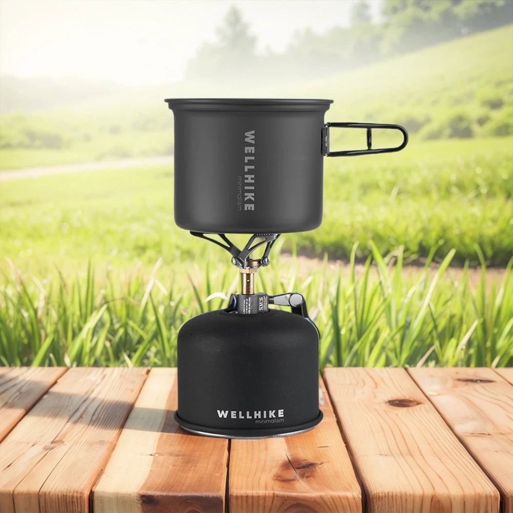 Shunmaii Folding Camping Stove Stand Burner Gas Stove for Outdoor Cooking