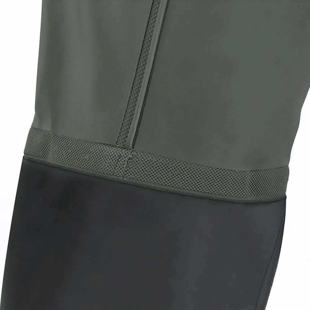 Mens Hooded Waterproof Wader Set With Boots And Gloves