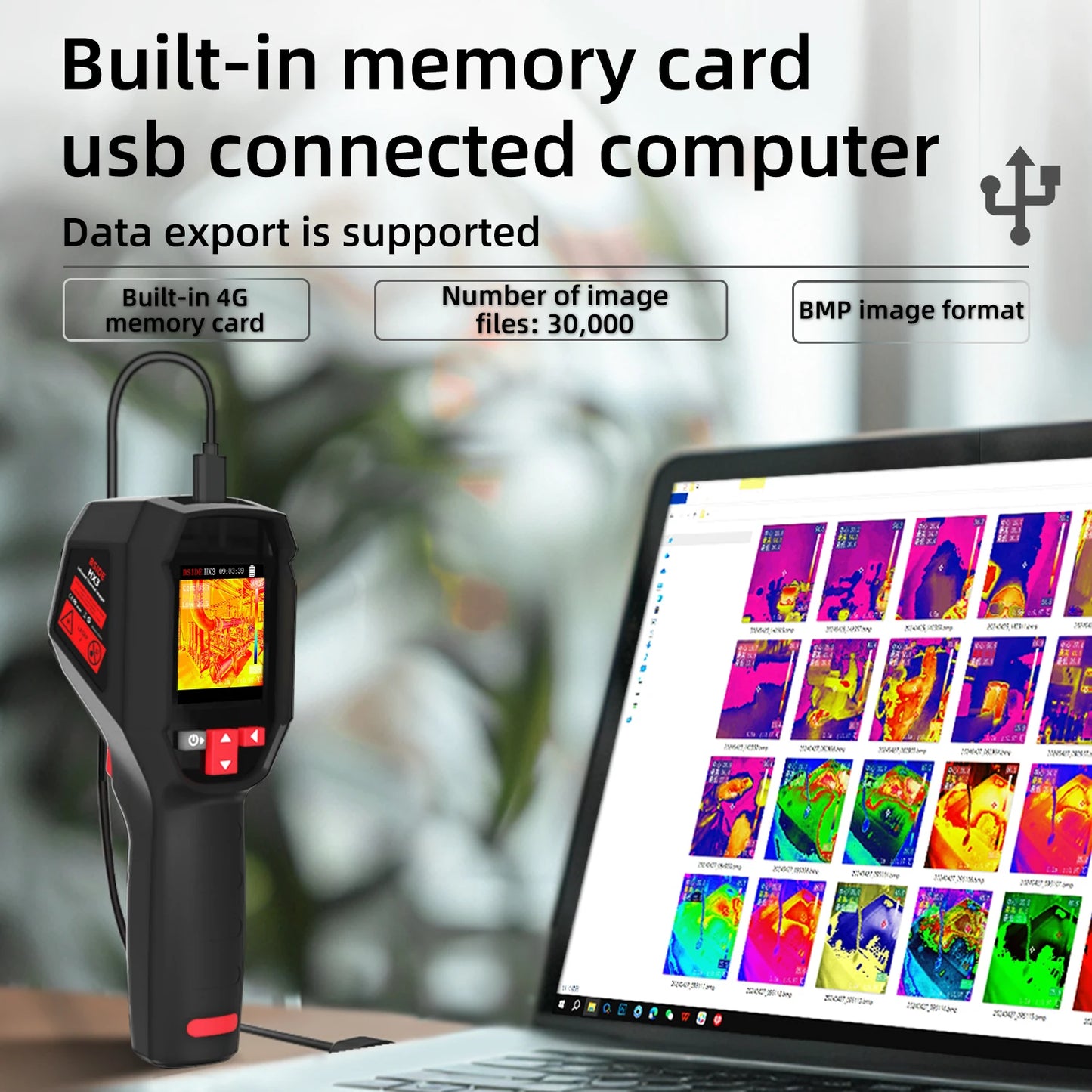 BSIDE Portable Thermal Imager With 15 Color Palettes For Circuit Detection