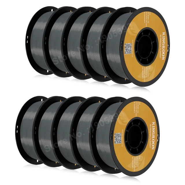 KINGROON PETG 3D Printer Filament 1.75mm 5KG 10KG Mix Color 3D Printing Material 1kg/roll  petg Plastic For FDM 3dprinter