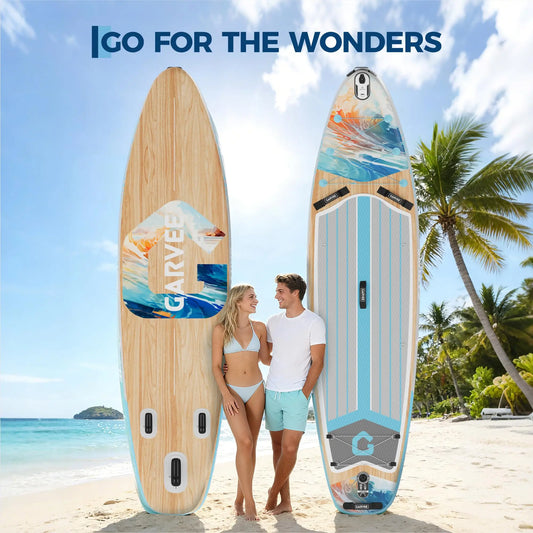 HiMISS Inflatable Stand Up Paddle Board Camera Mount and Backpack