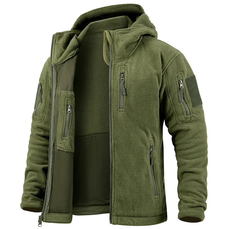 ReFire Gear Fleece Tactical Jacket For OutdoorAdventure Thermal Weatherproof Insulation