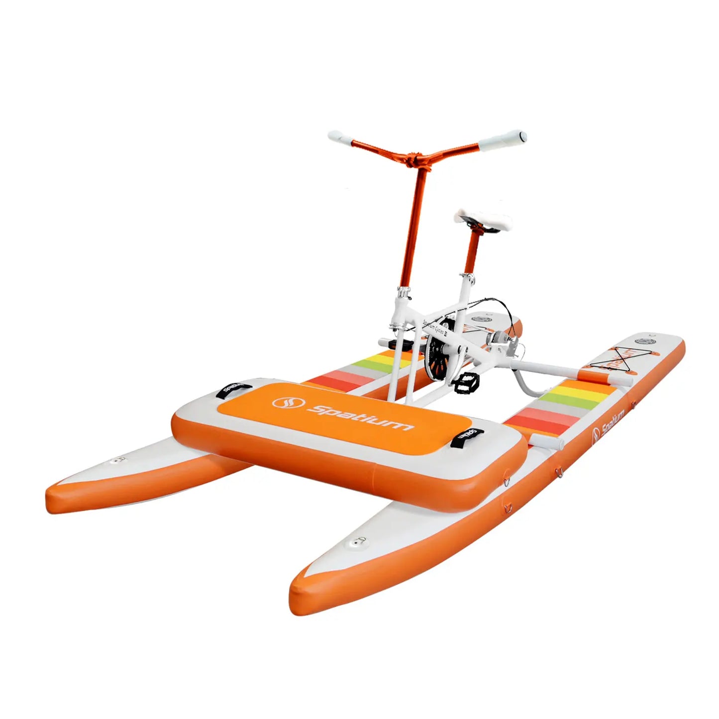 Spatium Water Bike Inflatable Pedal Boat Lake