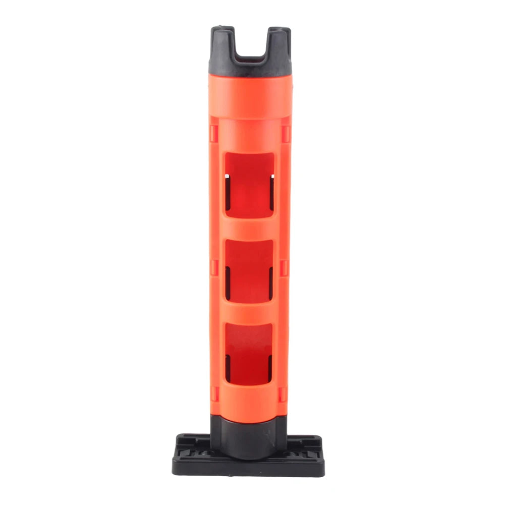 Fishing Box Barrel Holder Detachable Fishing Box Rod Display Bracket Adjustable Portable  Snap Design Outdoor Accessories