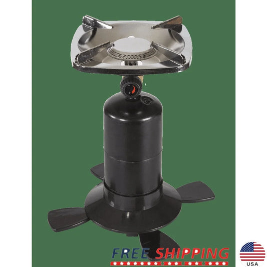 XMSJ UltraLightweight Portable Single Burner Propane Stove for Backpacking Adventures