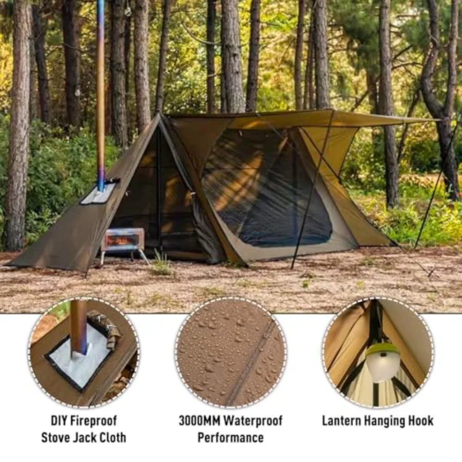 Hot Tent Stovehut 20 2.0 Ultralight Shelter 12 Person Camping