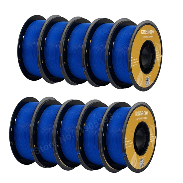 KINGROON PETG 3D Printer Filament 1.75mm 5KG 10KG Mix Color 3D Printing Material 1kg/roll  petg Plastic For FDM 3dprinter