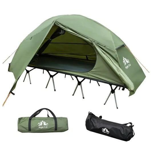 Night Cat One Person Camping Cot Tent Off-Ground Bed