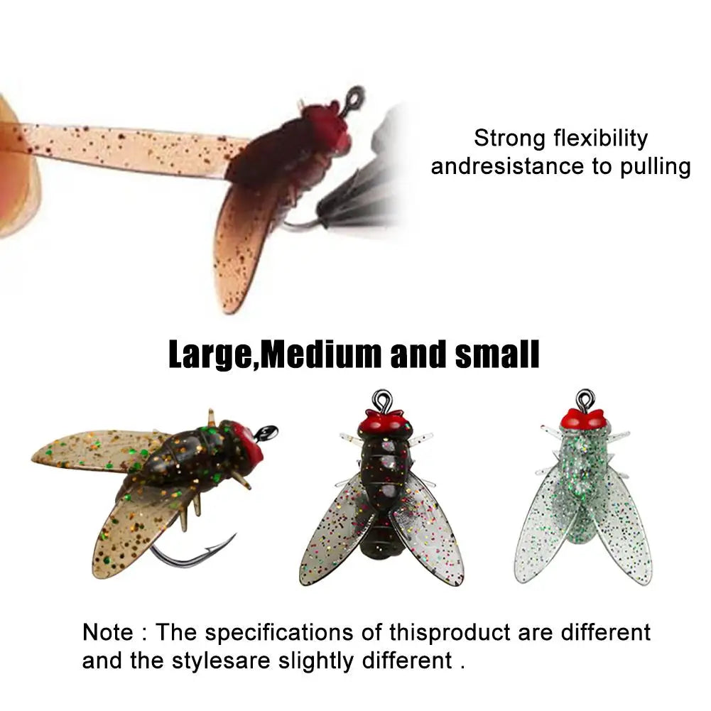 Fly Fishing Lure Kit Trout Jig Swimbait Set For Panfish