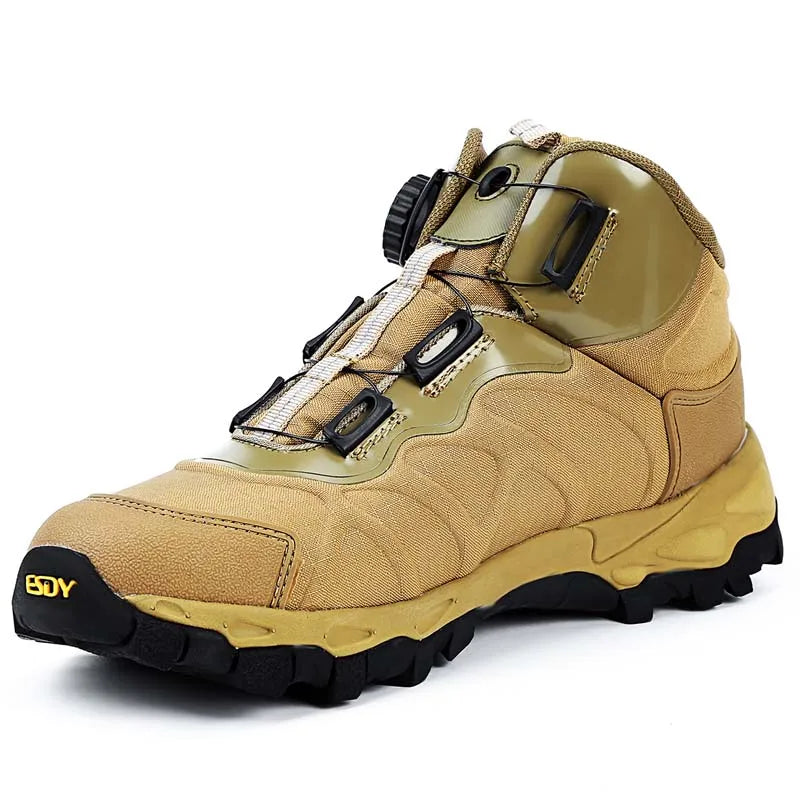 KOLINLOVCN Men Waterproof Winter Hiking Boots