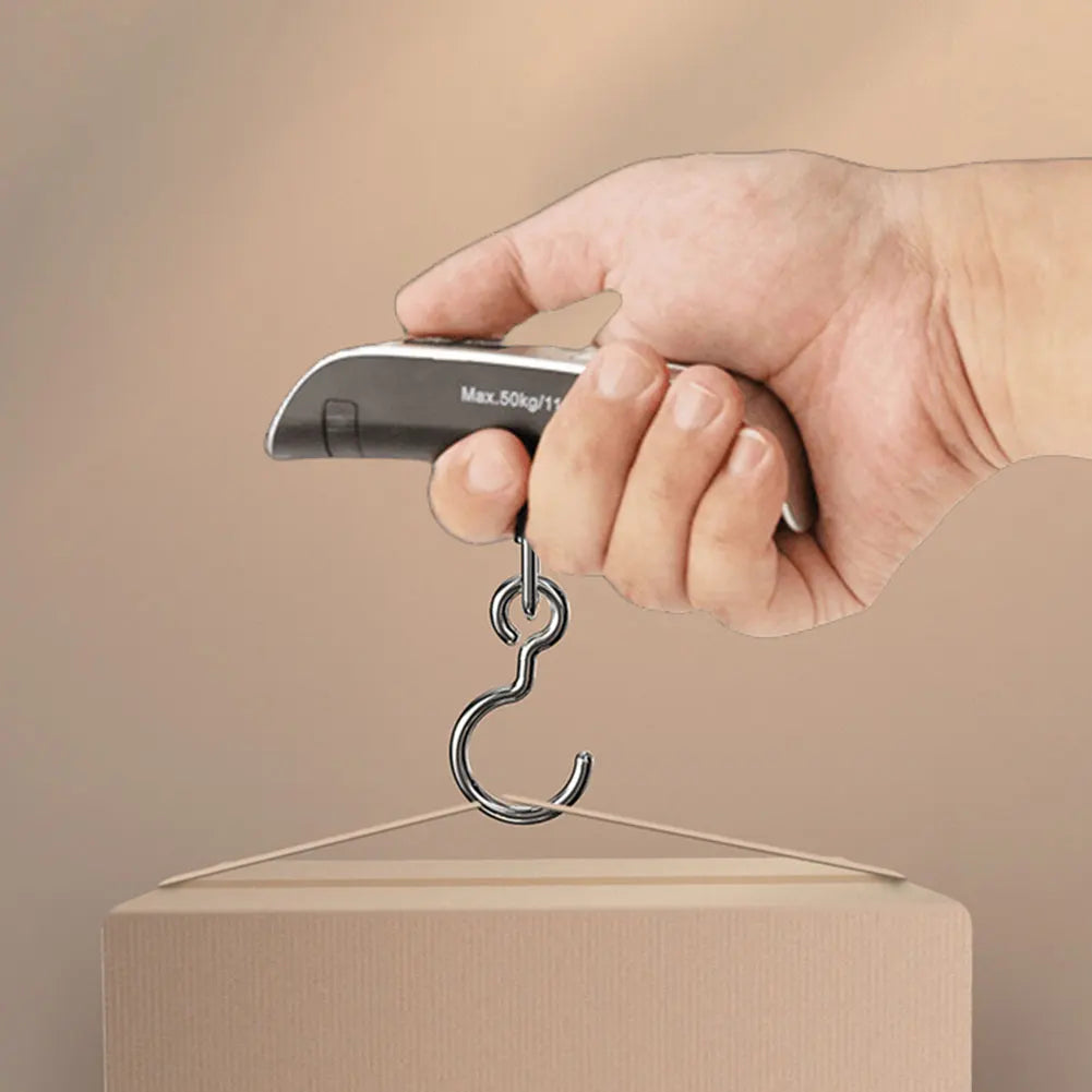 Shunmaii Portable Digital Luggage Scale 50kg LCD Display Travel