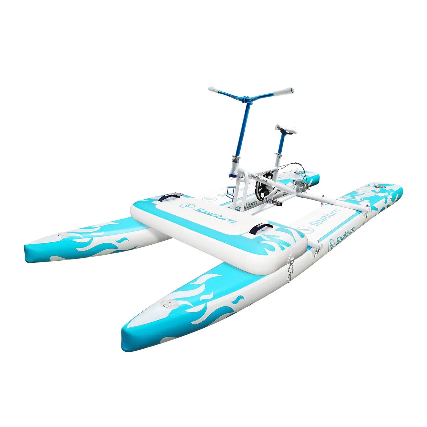 Spatium Water Bike Inflatable Pedal Boat Lake