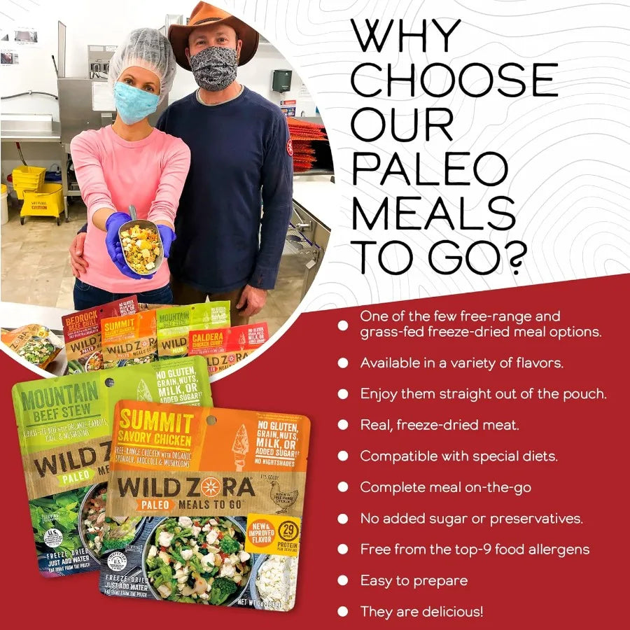 Paleo Freeze Dried Meals For Backpacking And Camping