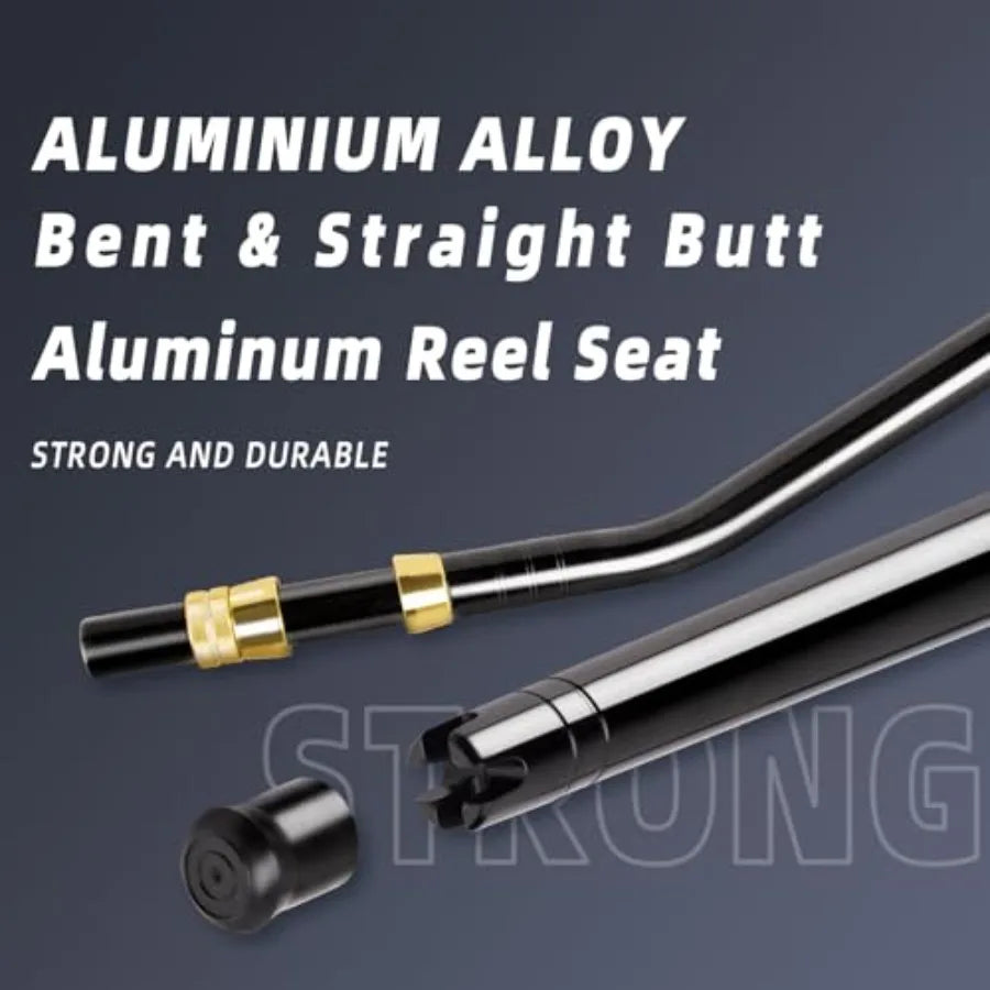Bent Butt Deep Sea Saltwater Fishing Rod With Swivel Tip