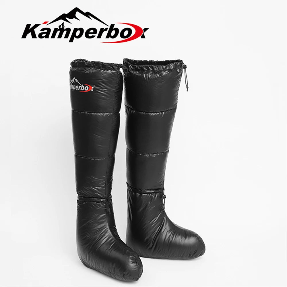 Kamperbox Camping Down Boots and Sleeping Bag Socks