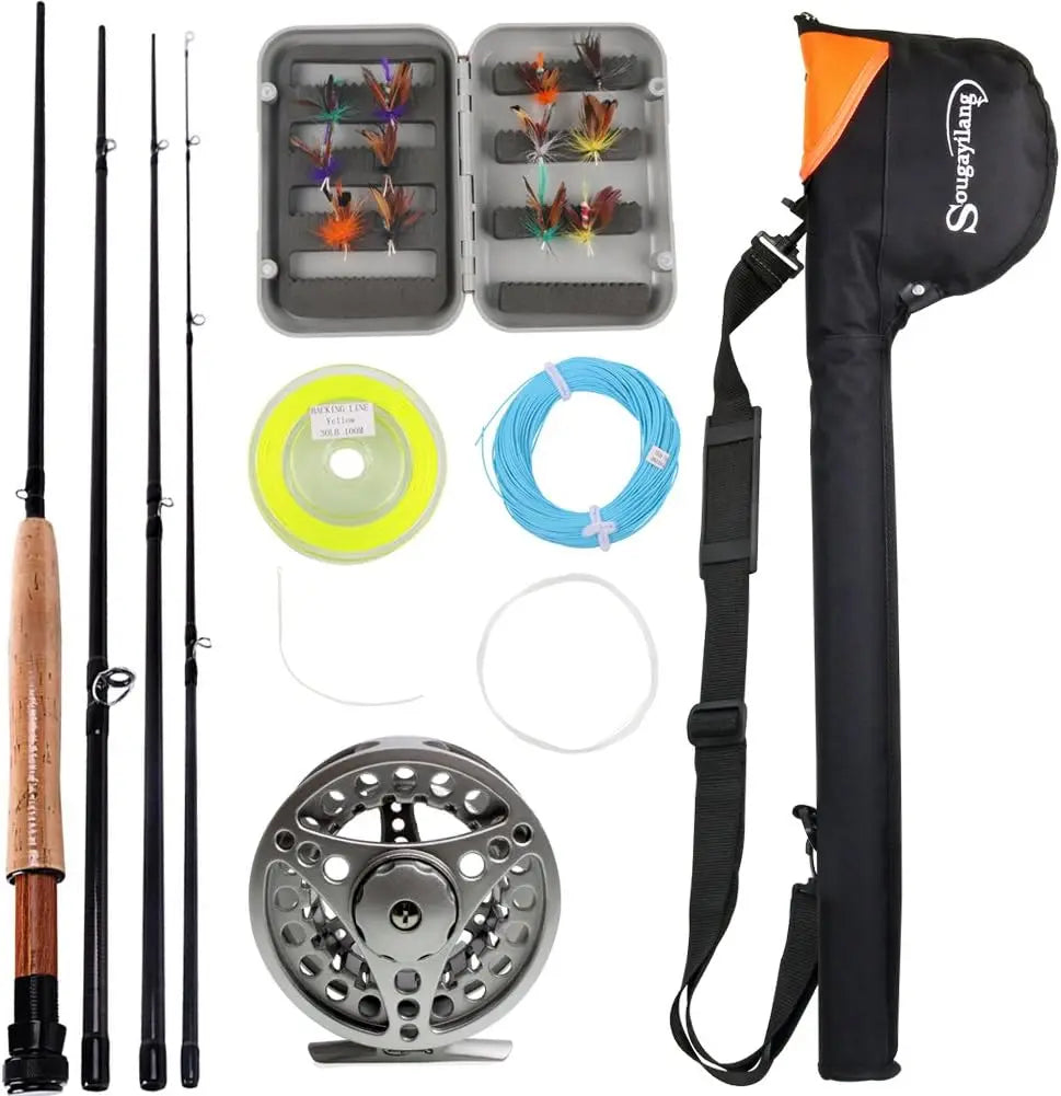 Fly Fishing Rod And Reel Combo For Saltwater And Freshwater