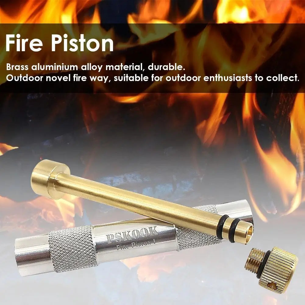APWIKOGER Fire Starter Tube Piston Fire Making Tool