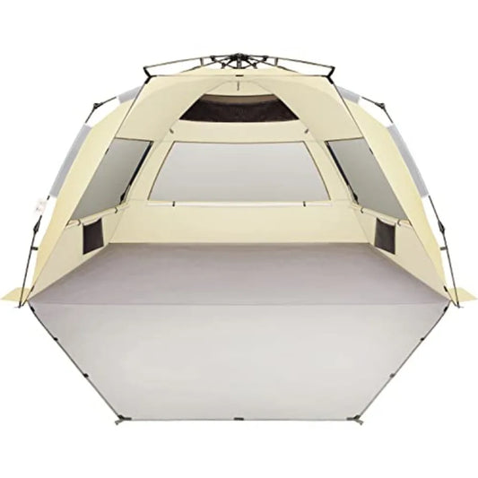 Pop Up Beach Tent Sun Shelter For 5-6 People Portable