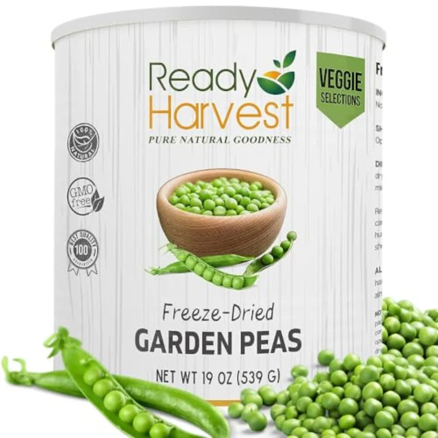 Freeze Dried Whole Foods for Emergency Storage Sealed in Can