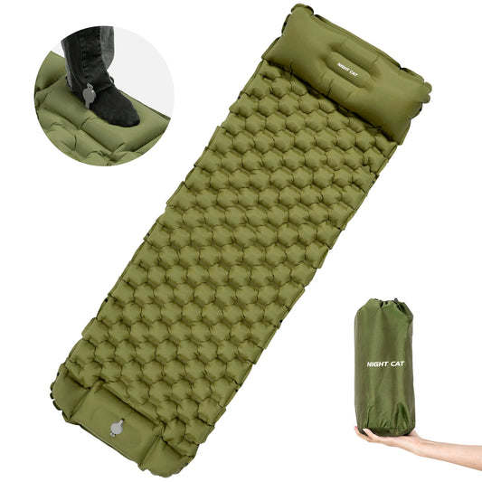 Ultralight Waterproof Air Mattress With Built In Pump And Pillow