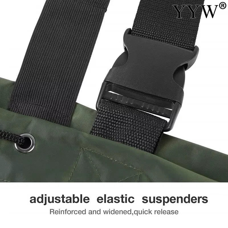 Waterproof Fishing Waders With Boots Breathable Unisex Overalls Kit