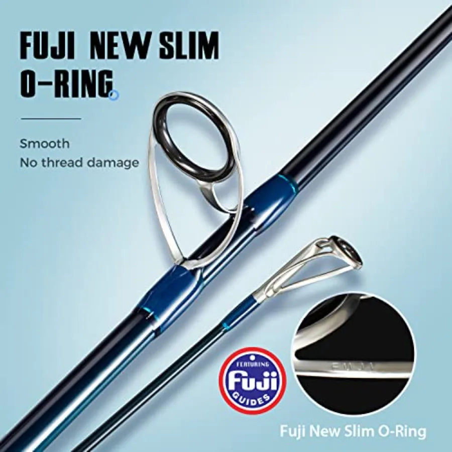 Full Carbon Surf Spinning Rod With Fuji Guide