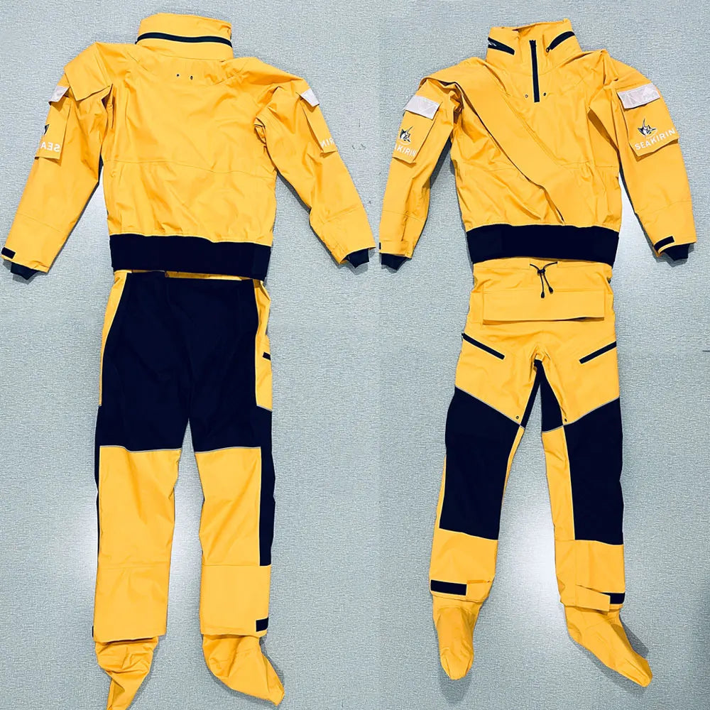Seakirin Front Entry Waterproof Drysuit With Detachable Hood