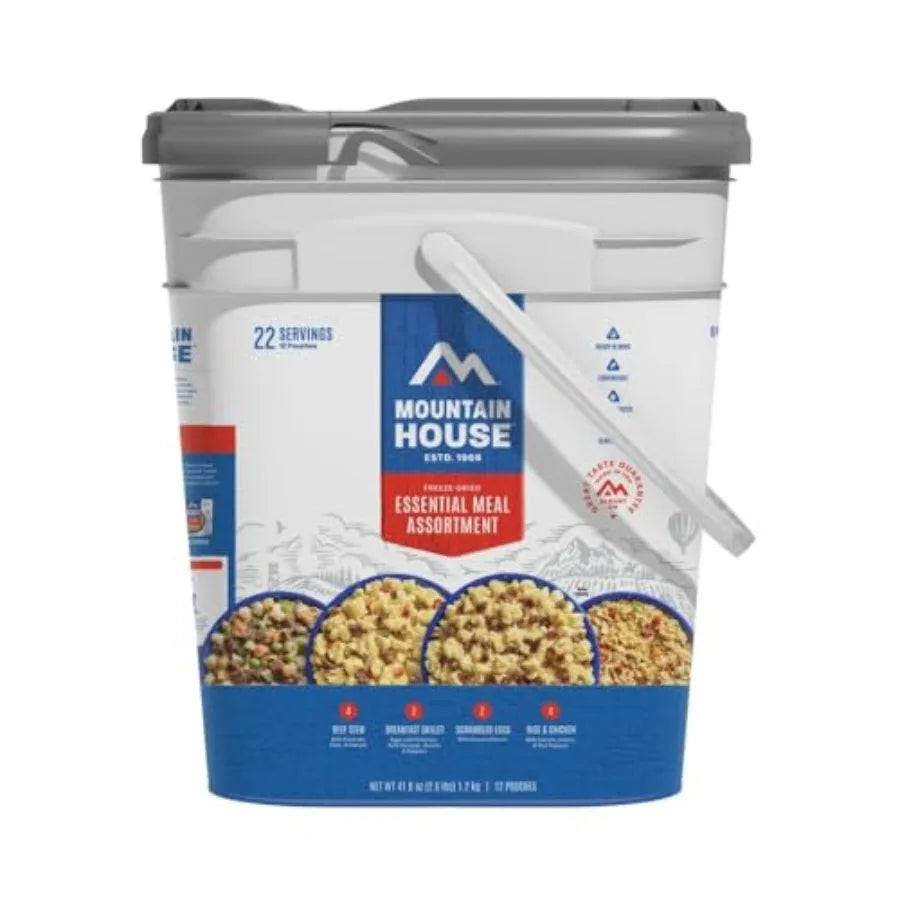 Essential Freeze Dried Backpacking Meals Gluten Free 22 Servings