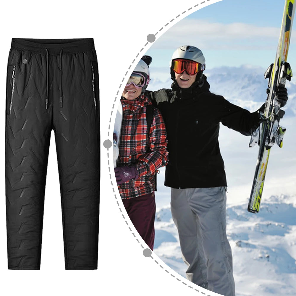 APWIKOGERCN Unisex Heated Thermal Hiking Pants With 10 Zones