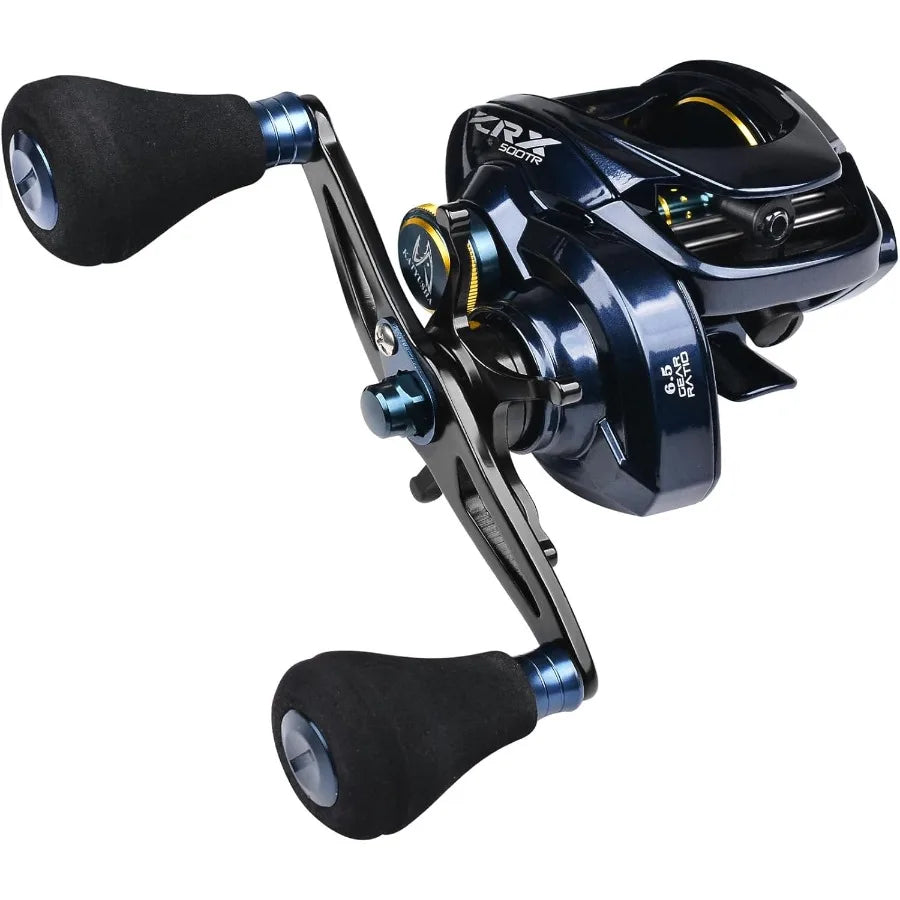 Offshore Saltwater Baitcasting Reel With 6.5 To 1 Gear Ratio