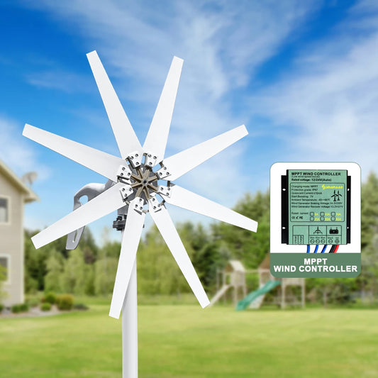 SMARAAD 3000W Horizontal Wind Turbine 12V 24V 48V Low Noise