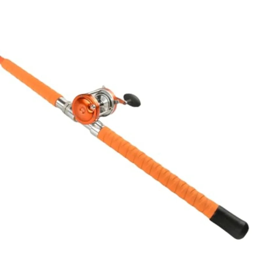 Heavy Catfish Rod And Reel Combo With Noise Reduction Tech
