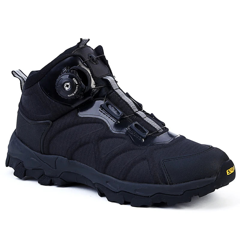 KOLINLOVCN Men Waterproof Winter Hiking Boots