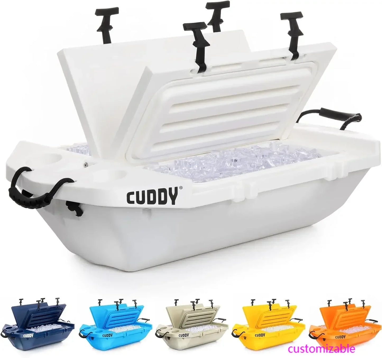 2024 HOT Floating Cooler And Dry Storage Vessel – 40QT – Amphibious Hard Shell Design - Multiple Color Options,customizable