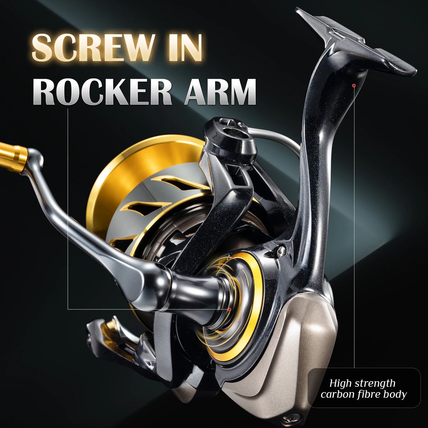 Rooblinos SW Ultralight Saltwater Spinning Reel Nine Plus One Bearings