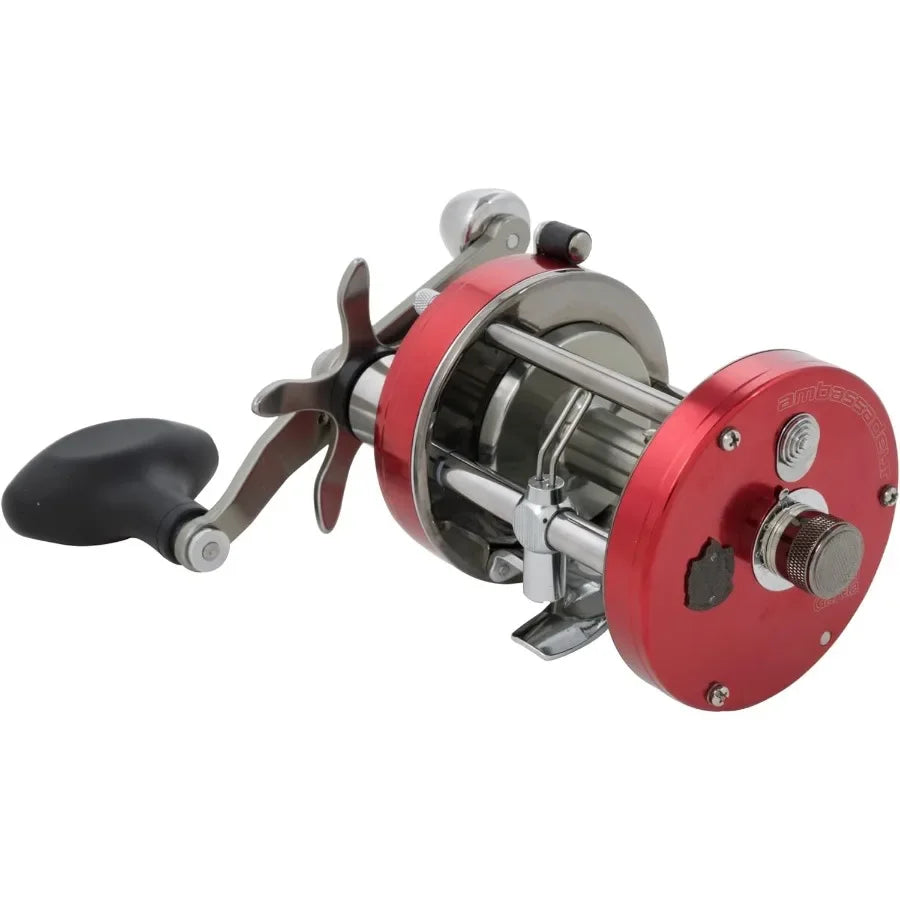 Baitcast Fishing Reel For Heavy Duty Angling With Smooth Rotation