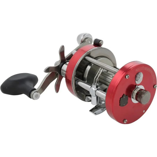 Baitcast Fishing Reel For Heavy Duty Angling With Smooth Rotation
