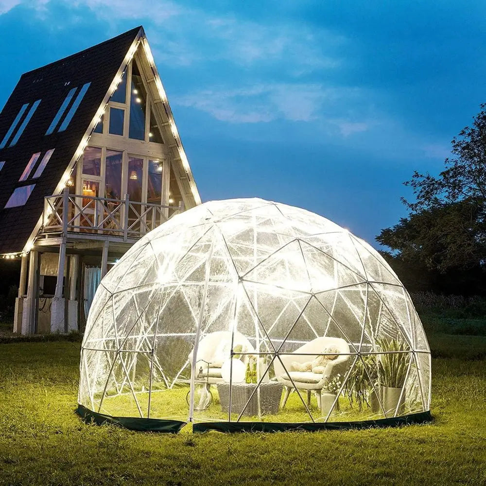 ZHUXIANG Garden Dome Tent Outdoor Weatherproof Patio Canopy