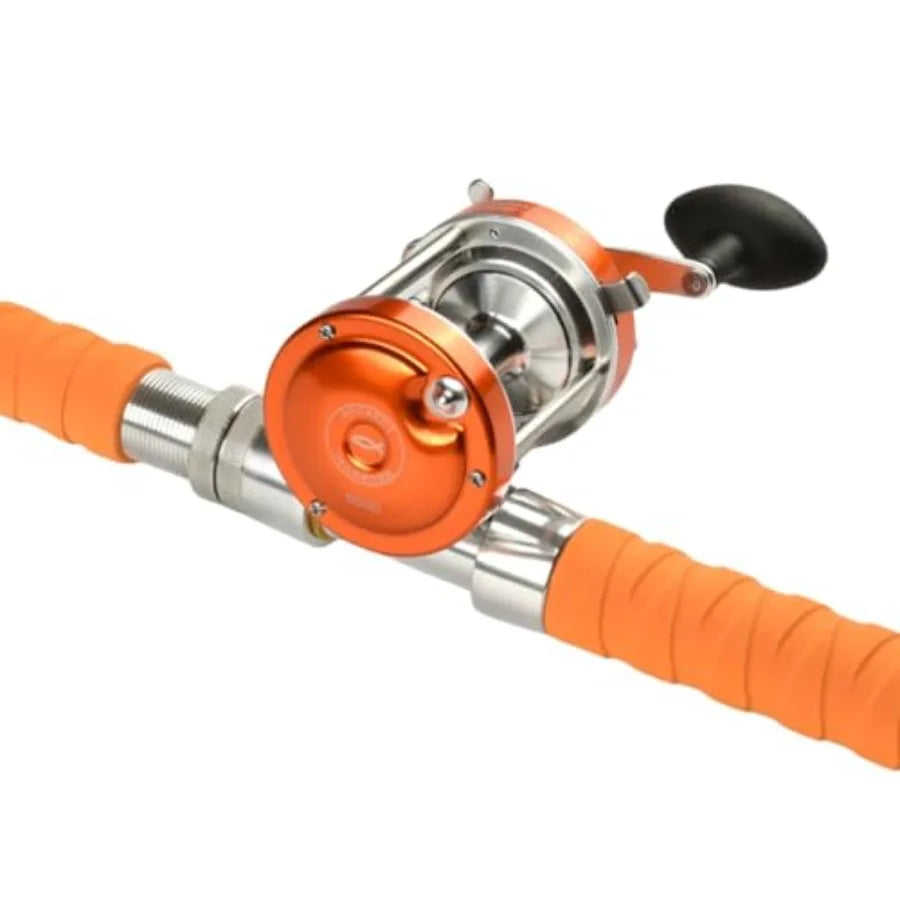 Heavy Catfish Rod And Reel Combo With Noise Reduction Tech