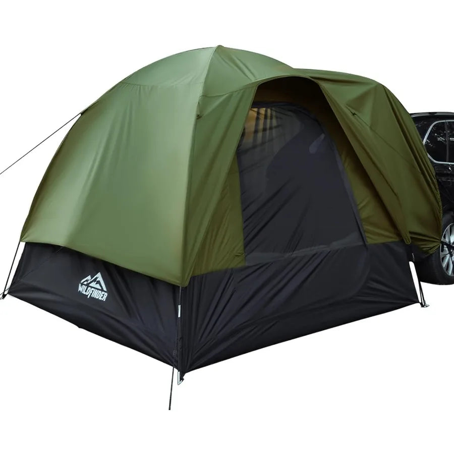 SUV Tent Rectangle Car Tent For Family Waterproof Windproof Camping