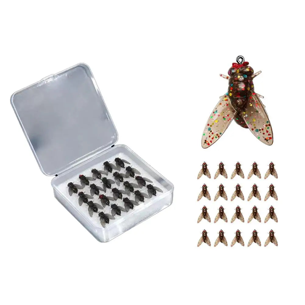 Fly Fishing Lure Kit Trout Jig Swimbait Set For Panfish