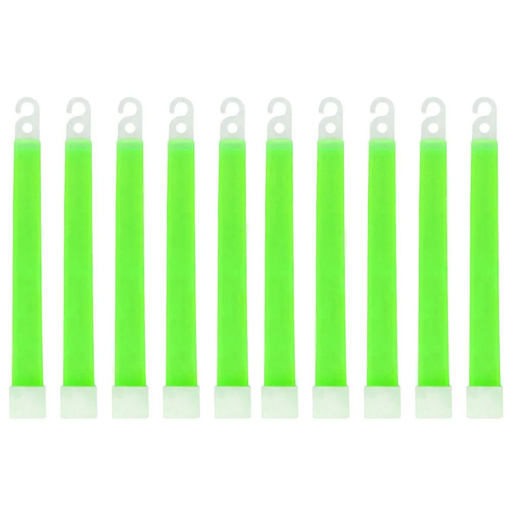 VKTECH 10 Pack Glow Light Sticks For Outdoor Survival Emergency