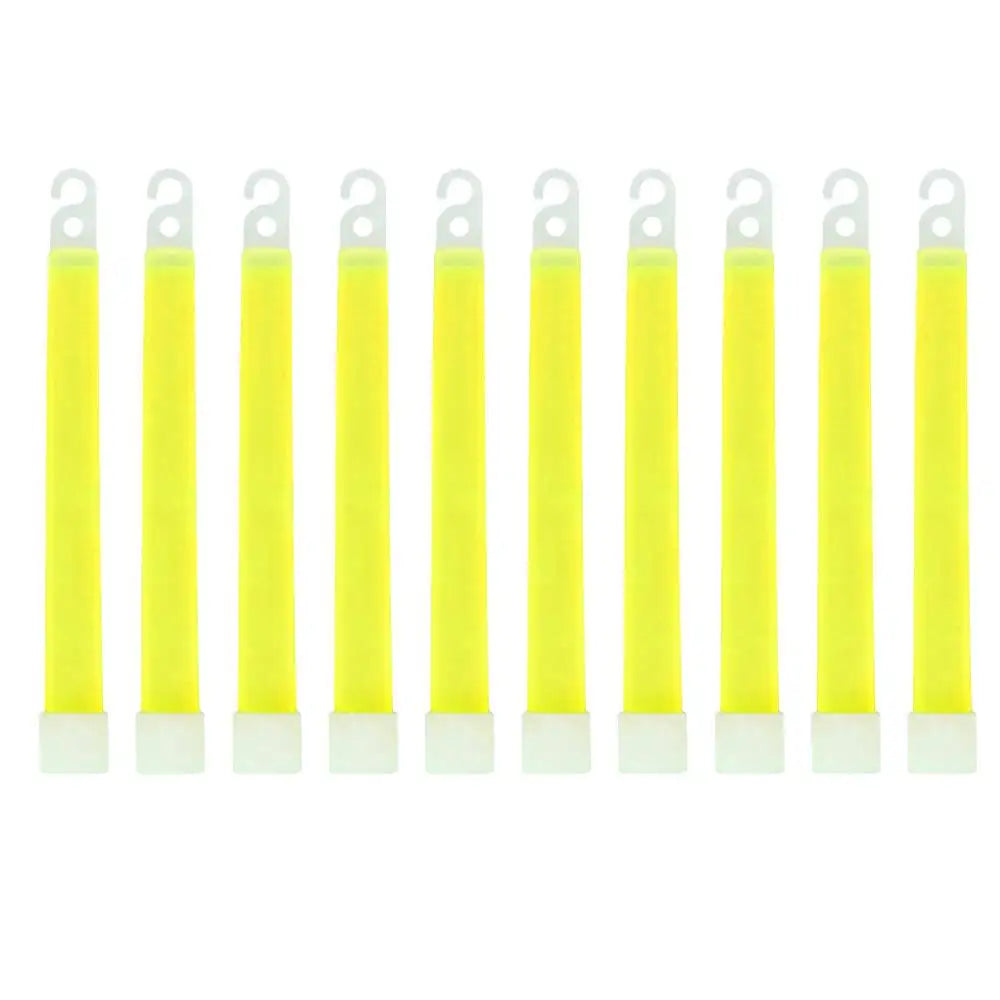 VKTECH 10 Pack Glow Light Sticks For Outdoor Survival Emergency