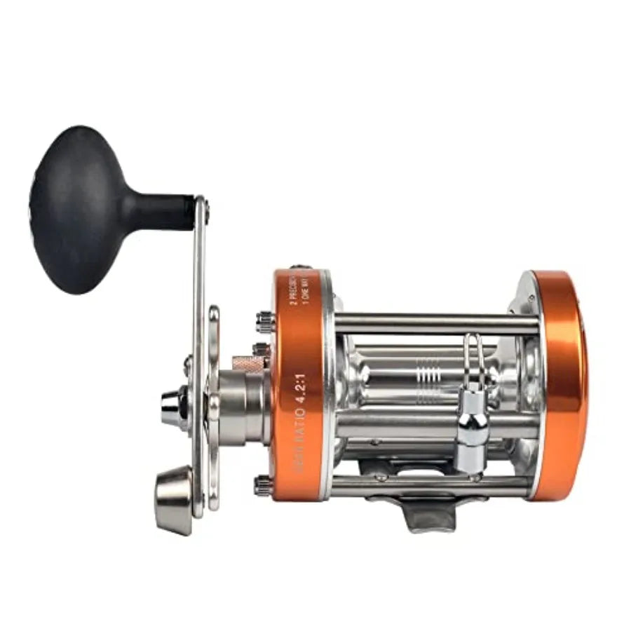 Heavy Catfish Rod And Reel Combo With Noise Reduction Tech