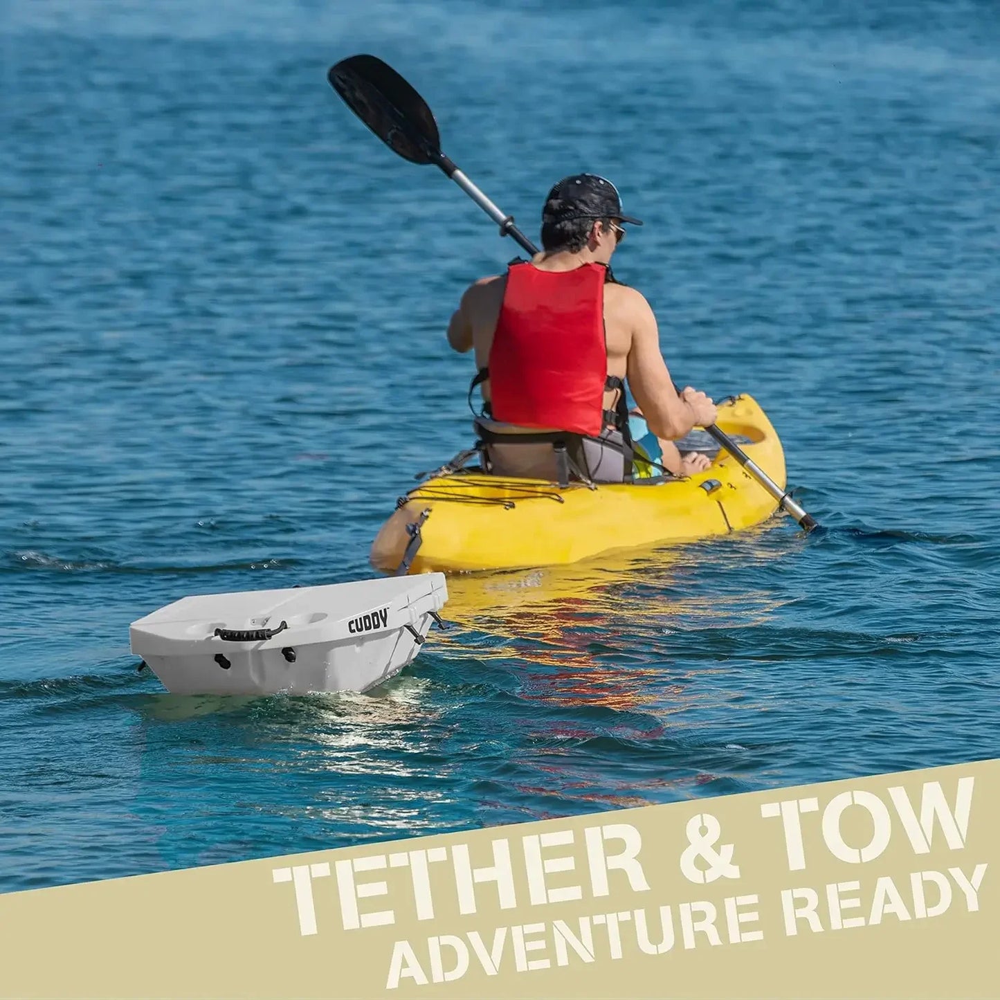 jz Floating Cooler and Dry Storage Vessel – for 40QT  Amphibious Hard Shell Design - Multiple Color Options