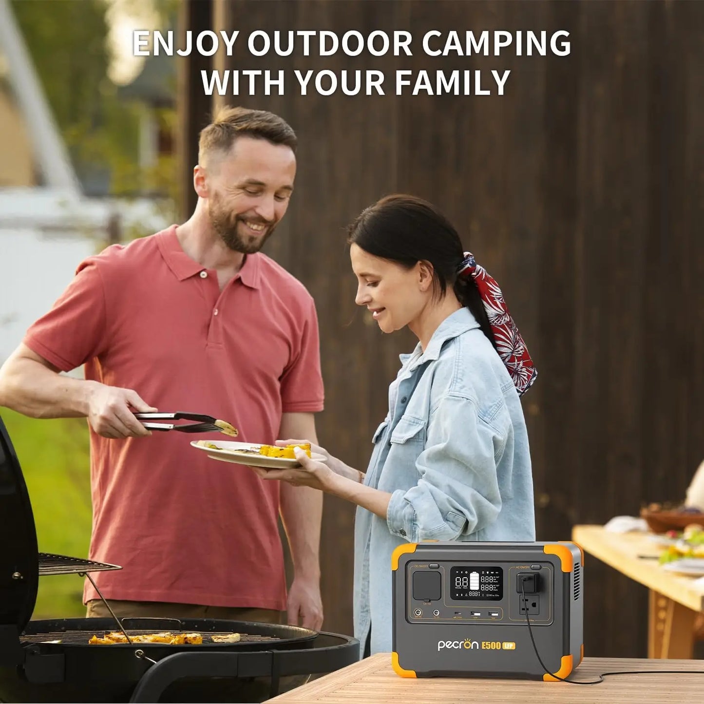 Portable Power Station 576Wh LiFePO4 Battery Solar Generator 600W