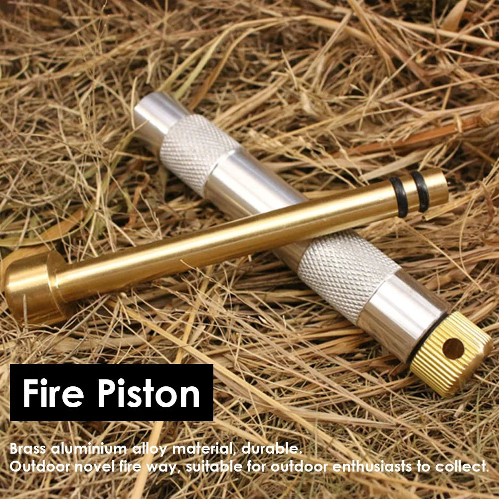 APWIKOGER Fire Starter Tube Piston Fire Making Tool