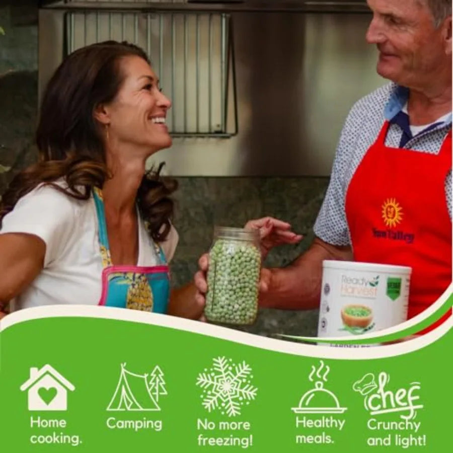 Freeze Dried Whole Foods for Emergency Storage Sealed in Can