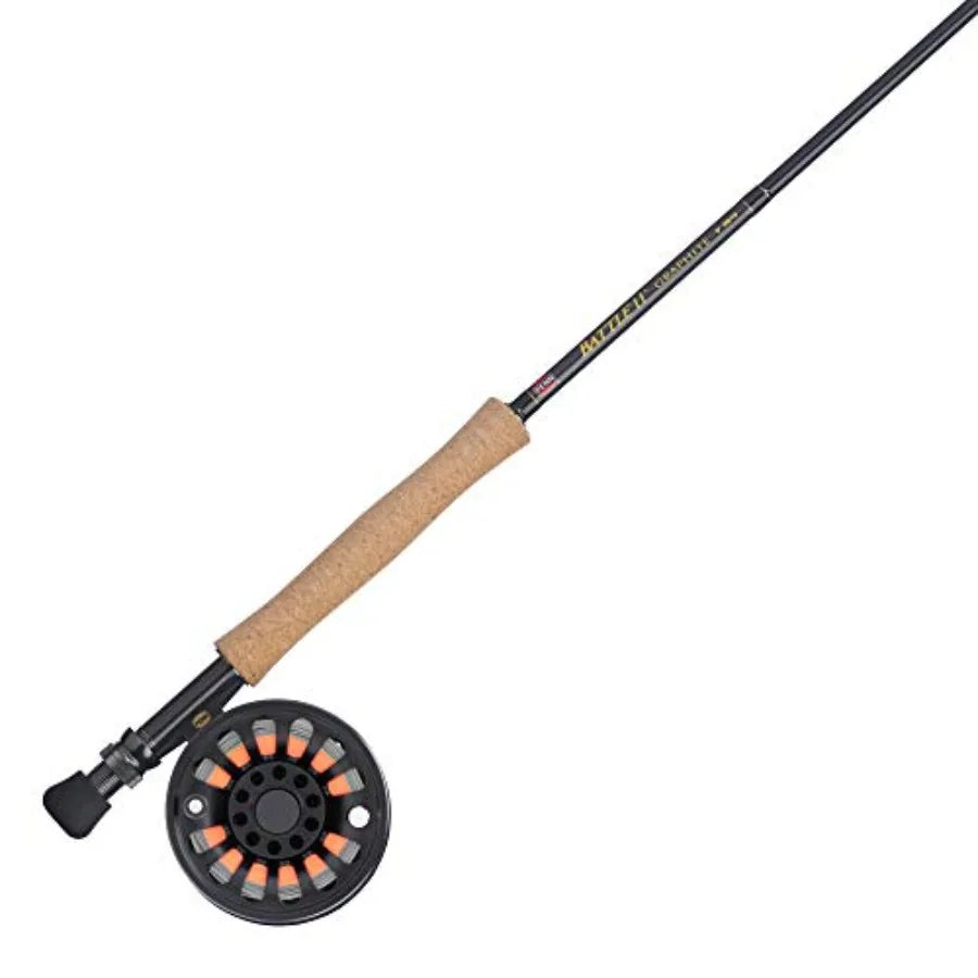 Penn Battle Fly Outfit Reel and Fishing Rod Combo for Precision Fly Fishing in Rivers and Streams Lightweight Design with High-